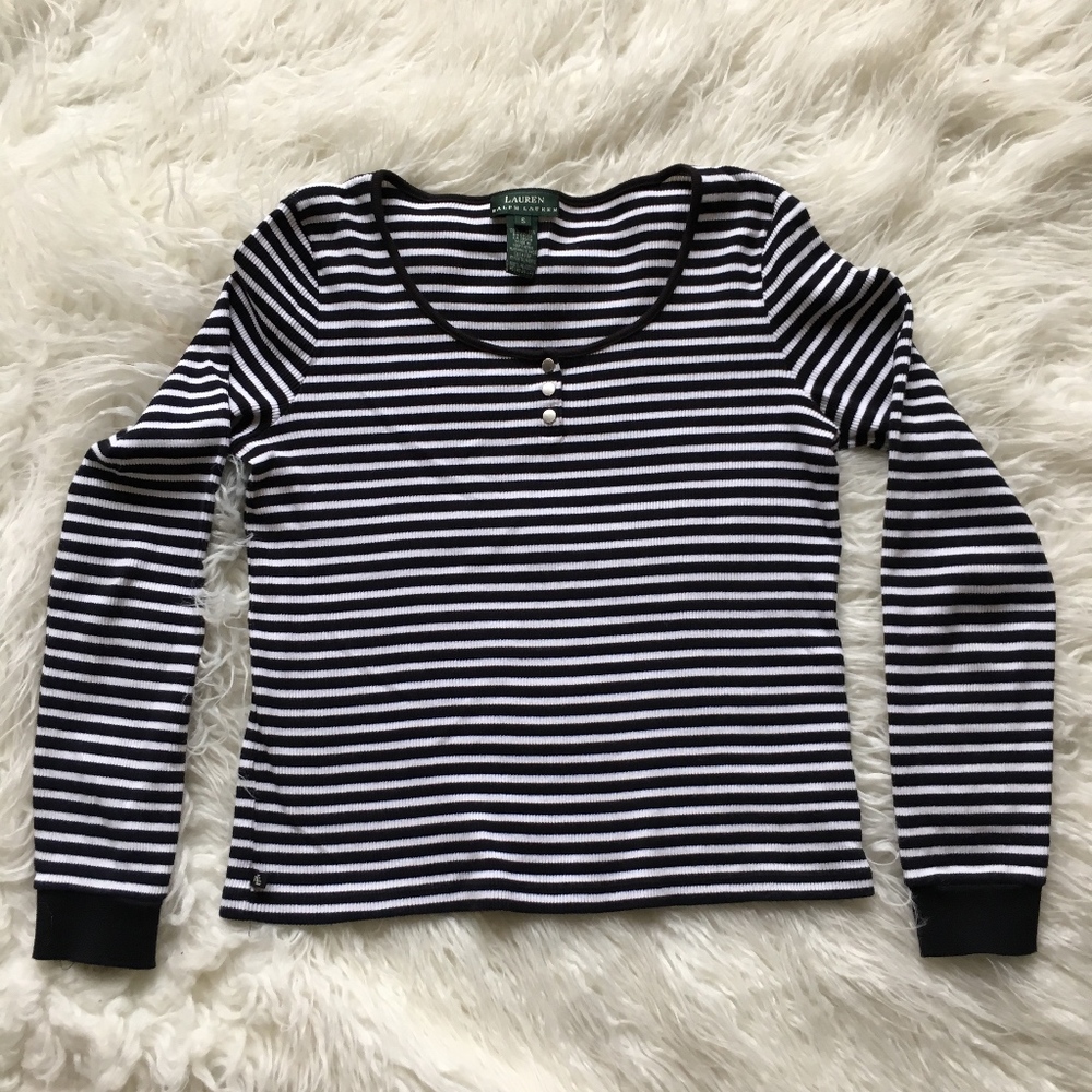 Women's  Lauren Ralph Lauren Striped T-Shirt